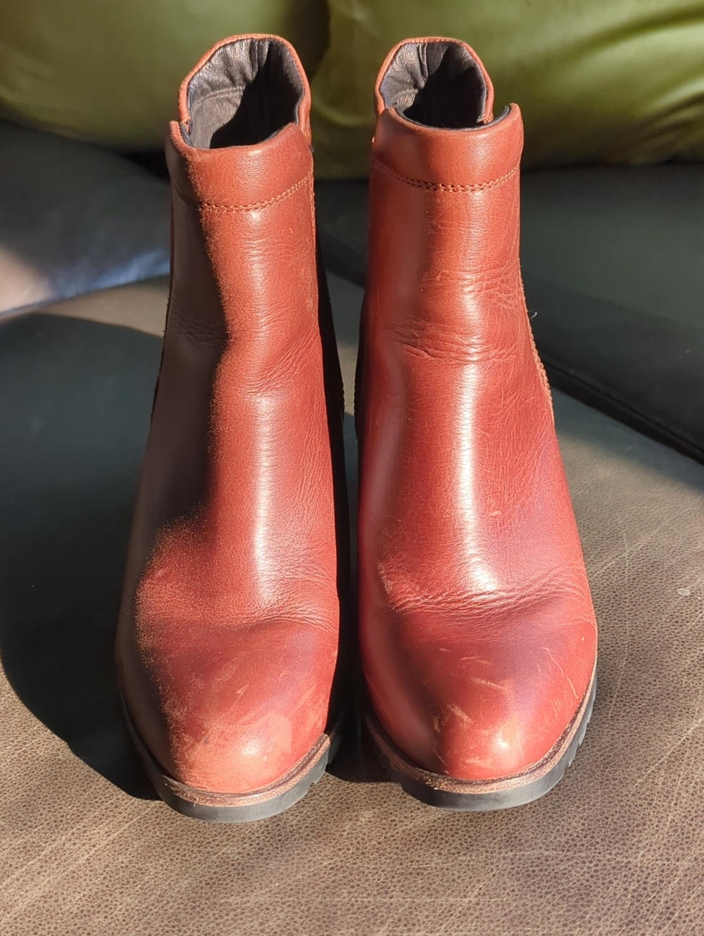 9.5 US Sorel Women After Hours Chelsea Waterproof Leather Boots